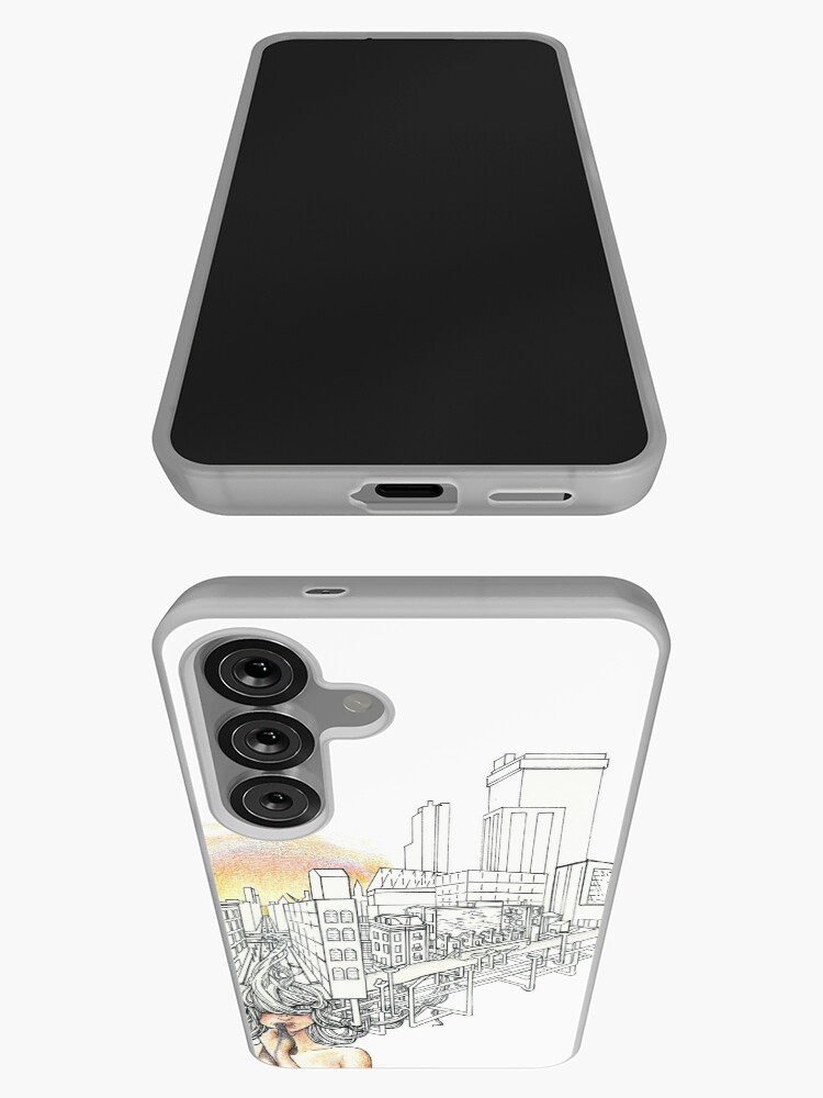 Thumbnail 3 of 4, Samsung Galaxy Phone Case, Sewer Princess Sunset designed and sold by serenekitchen.