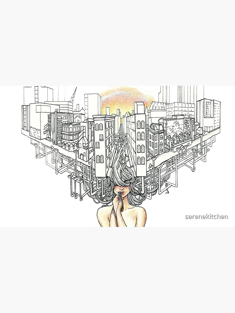 Thumbnail 4 of 4, Coffee Mug, Sewer Princess Sunset designed and sold by serenekitchen.