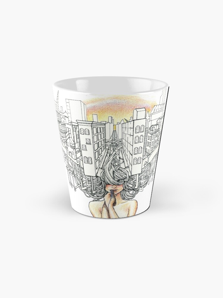 Thumbnail 2 of 4, Coffee Mug, Sewer Princess Sunset designed and sold by serenekitchen.