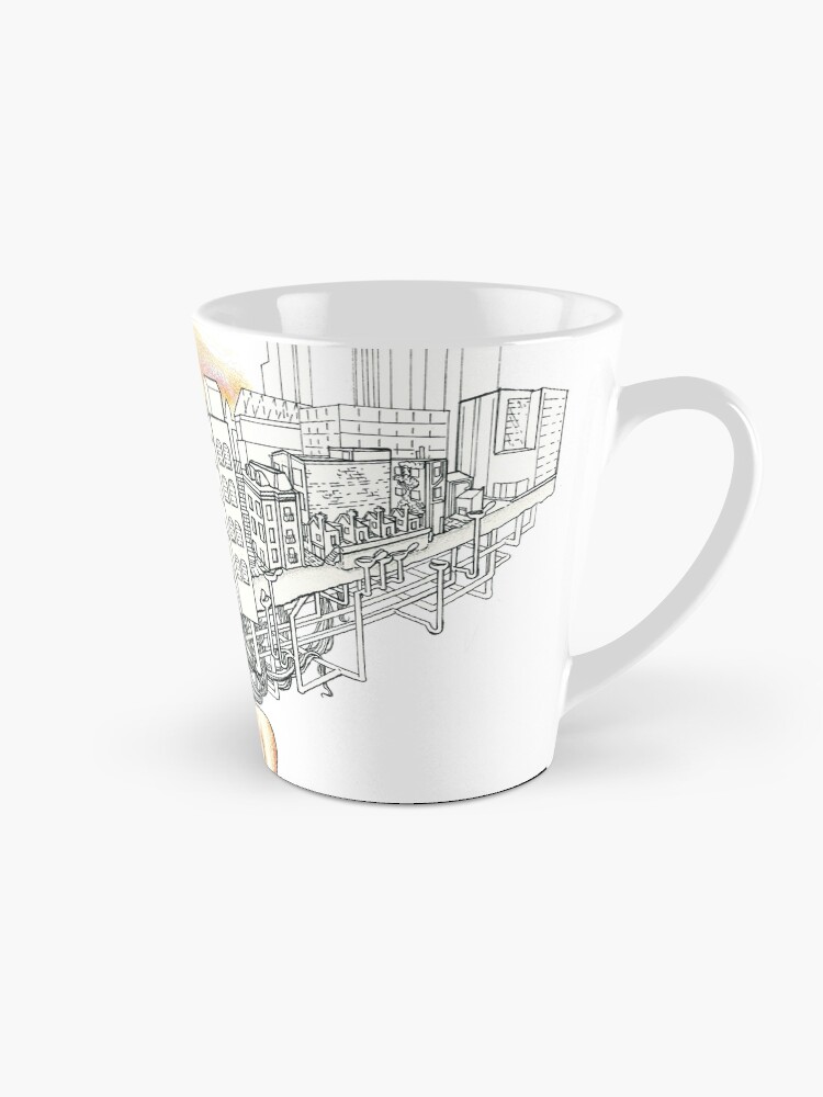 Thumbnail 1 of 4, Coffee Mug, Sewer Princess Sunset designed and sold by serenekitchen.
