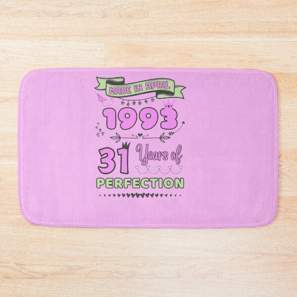 Item preview, Made in april 1993 31 Years of Perfection, 31st Birthday mug, Officially 31, Women Birthday mug,Personalized 31st Birthday Gift designed and sold by amchtakkosa1.