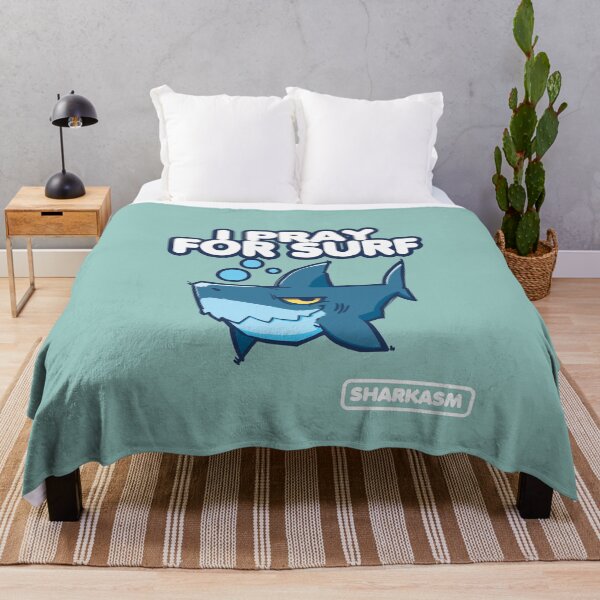 Item preview, I pray for surf Sharkasm designed and sold by EYESORE ART.