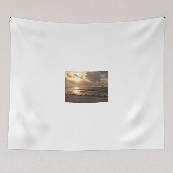 Item preview, sun rays on the water with wooden dhow 1 designed and sold by exploramum.