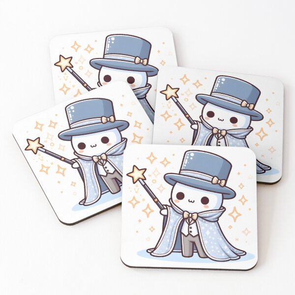 Item preview, Kawaii Magician With Glittering Cloak designed and sold by CanvasCutie.