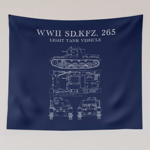 Item preview, Blueprints German Light Tank Vehicle World War 2 designed and sold by Blok45.