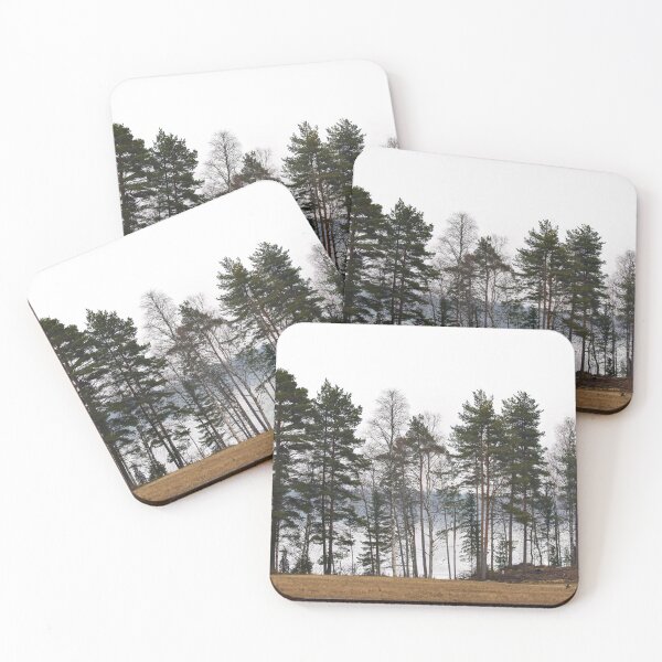 Item preview, A Spring landscape with wood pigeons and a Roe deer designed and sold by Jouko Lehto Photography.