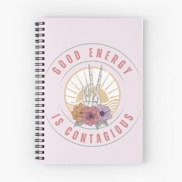Item preview, Good Energy Is Contagious Summer Skeleton Hand designed and sold by SunfullyYours.