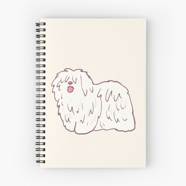 Item preview, White puli dog drawing  designed and sold by Mayarart.