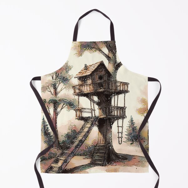 Item preview, Tree House designed and sold by Leslie Montgomery Art.