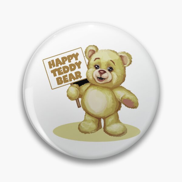 Item preview, Meet The Happy Smiling Teddy Bear designed and sold by thespecialtyhub.