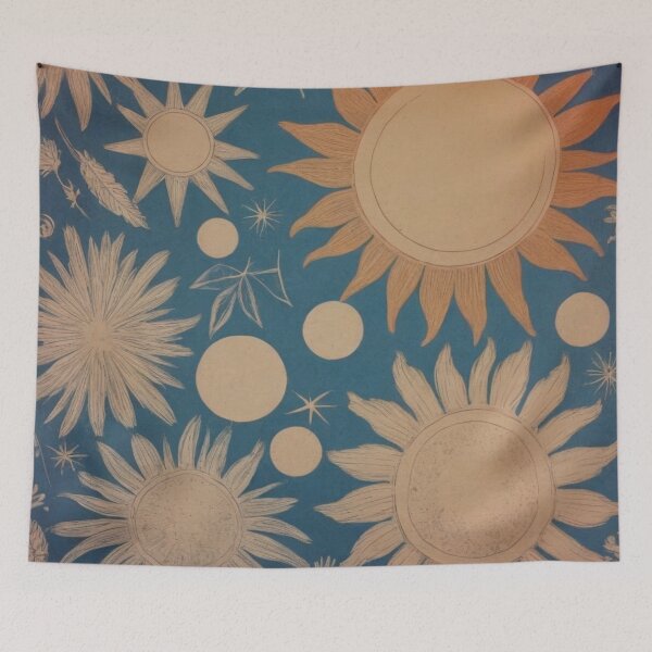 Item preview, RogerPattern - "Sun and Circles: Embracing the Majesty of the Cosmos" designed and sold by RogerPattern.