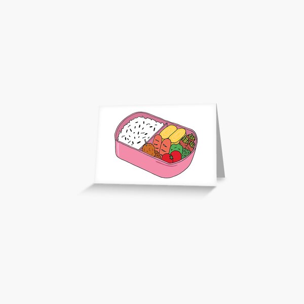 Bento Lunch Greeting Card