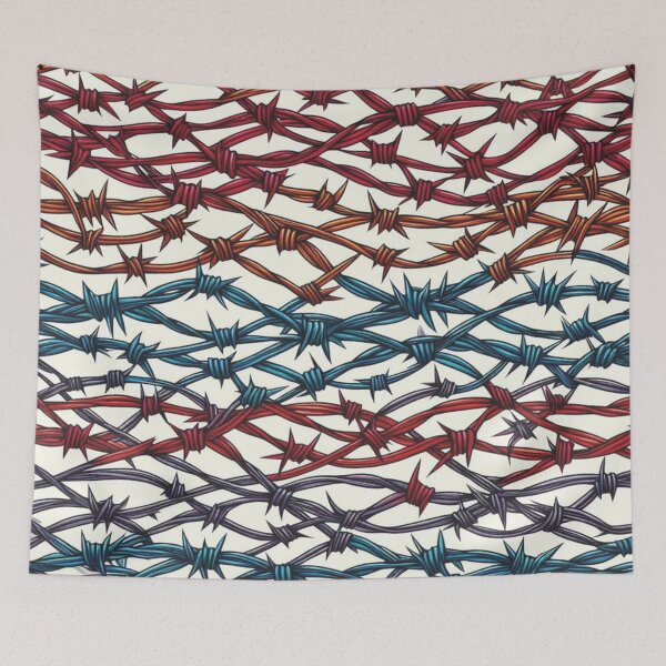 Item preview, Colored Barbwire designed and sold by TheModernSociety.