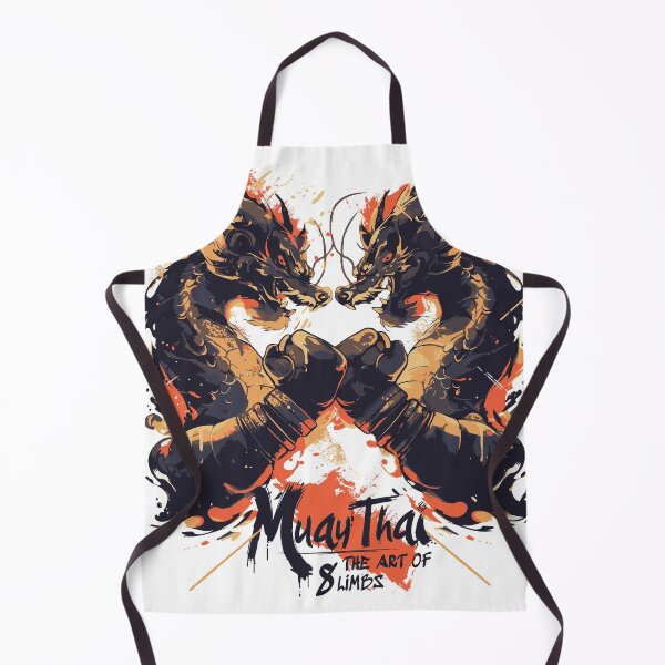 Item preview, Muay Thai Boxing Dragons - The Art of 8 Limbs designed and sold by emmjott.