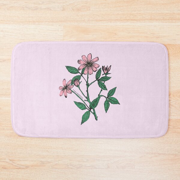 Item preview, Light Pink Pompon Rose Bloom Single 1-7 Petals Almost Flat designed and sold by Rachael Taylor.
