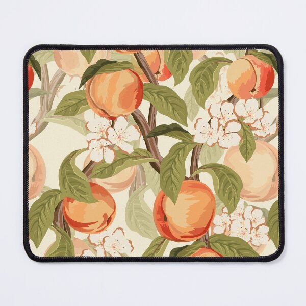 Item preview, Peach Seamless pattern designed and sold by Ayesha Saleem.