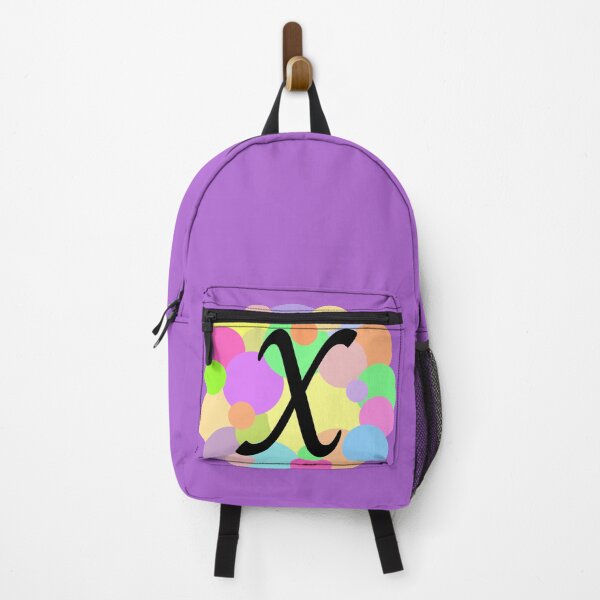 Item preview, Colorful Pastel Bubbles Upper Case Letter X Monogram designed and sold by MGonline.