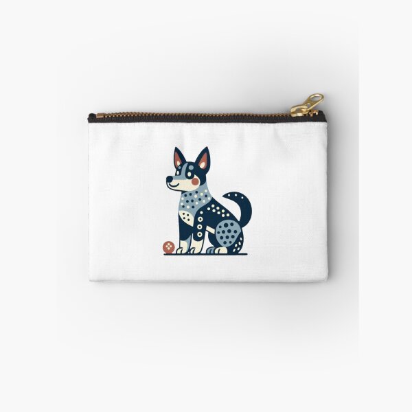 Item preview, Blue Heeler Dog In Folk  designed and sold by printmala.