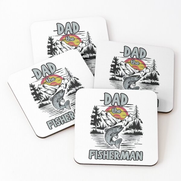 Item preview, DAD the Fisherman fishing lover hiking camping design designed and sold by Jt41.