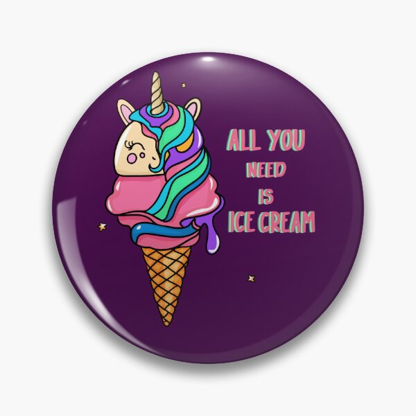 Item preview, Ice cream cone with an unicorn Ice Cream Cone All you need is ice cream designed and sold by Anastasiia Yurevych.