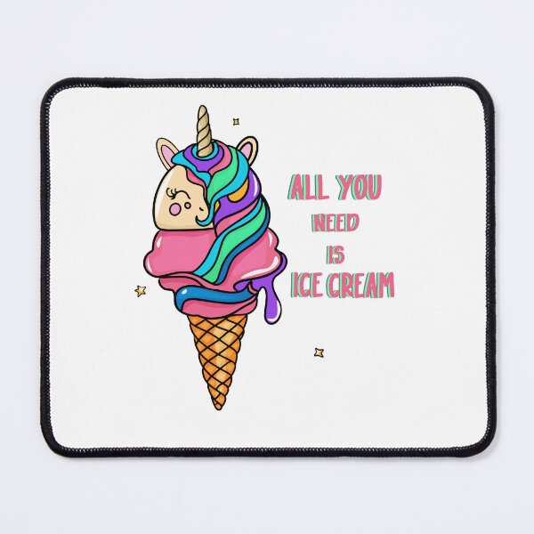 Item preview, Ice cream cone with an unicorn Ice Cream Cone All you need is ice cream designed and sold by Anastasiia Yurevych.