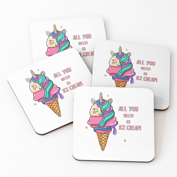 Item preview, Ice cream cone with an unicorn Ice Cream Cone All you need is ice cream designed and sold by Anastasiia Yurevych.