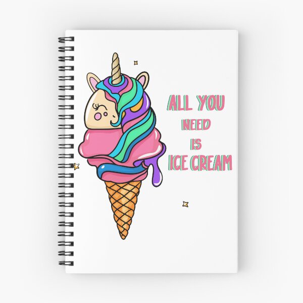 Item preview, Ice cream cone with an unicorn Ice Cream Cone All you need is ice cream designed and sold by Anastasiia Yurevych.