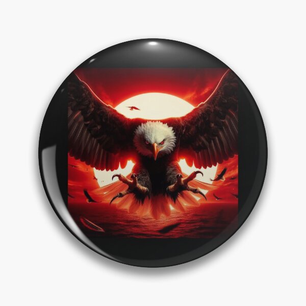 Item preview, Eagle descending designed and sold by MuggyandMo.