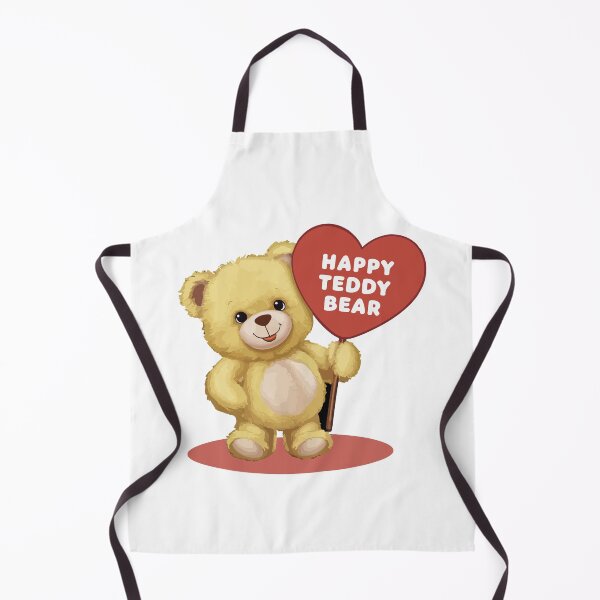 Item preview, Happy Teddy Bear Holding A Sign designed and sold by thespecialtyhub.