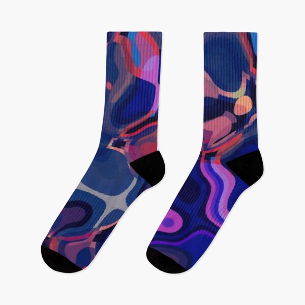 Item preview, RogerPattern - "Navy Serenity: A Captivating Abstract Print" designed and sold by RogerPattern.