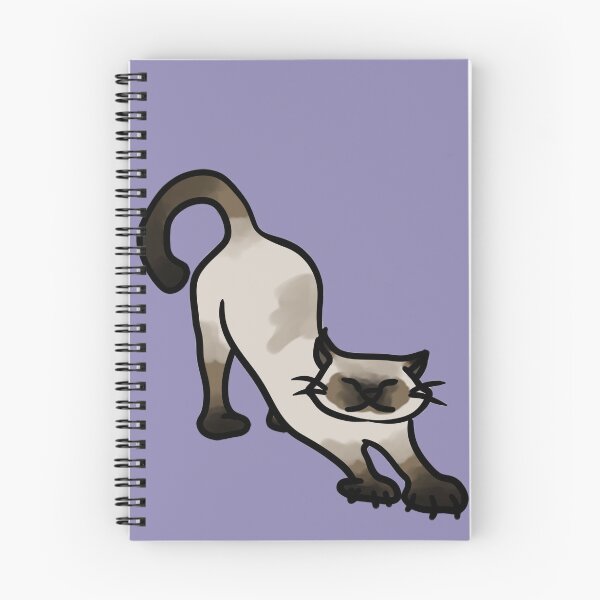 Item preview, poorly drawn siamese cat designed and sold by DukkyDuck.