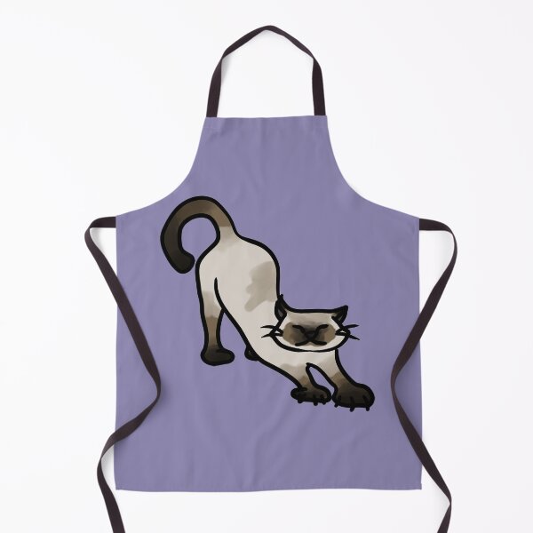 Item preview, poorly drawn siamese cat designed and sold by DukkyDuck.