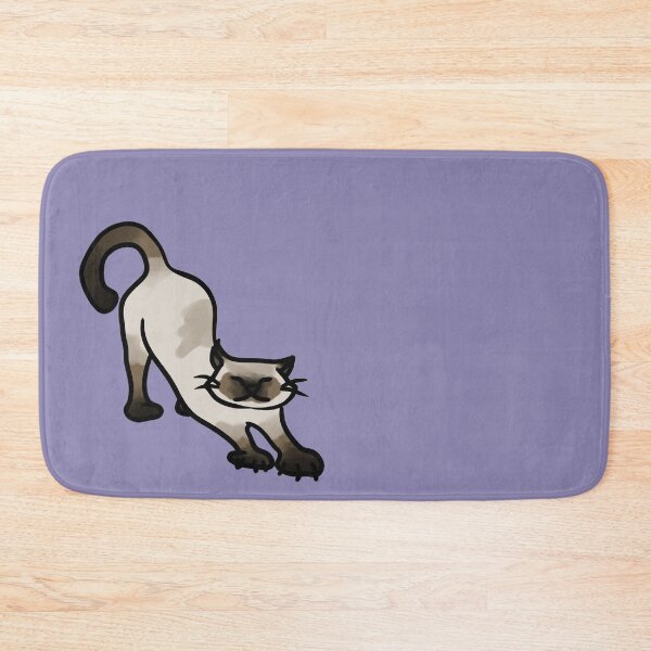 Item preview, poorly drawn siamese cat designed and sold by DukkyDuck.