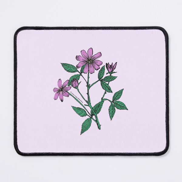Item preview, Purple Pompon Rose Bloom Single 1-7 Petals Almost Flat designed and sold by Rachael Taylor.