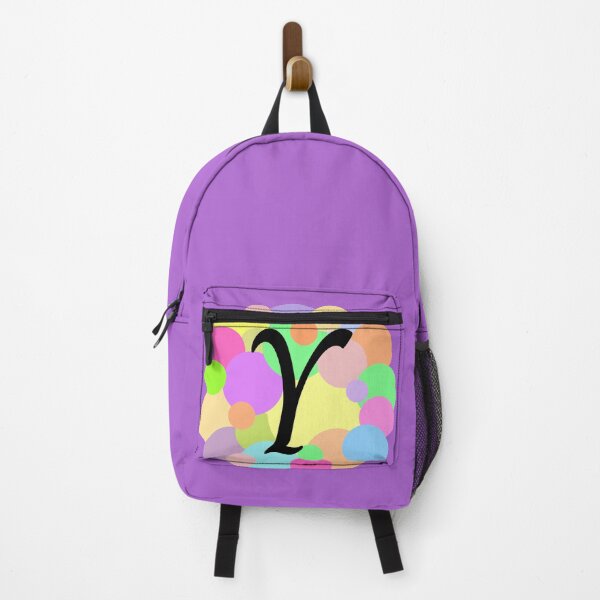 Item preview, Colorful Pastel Bubbles Upper Case Letter Y Monogram designed and sold by MGonline.