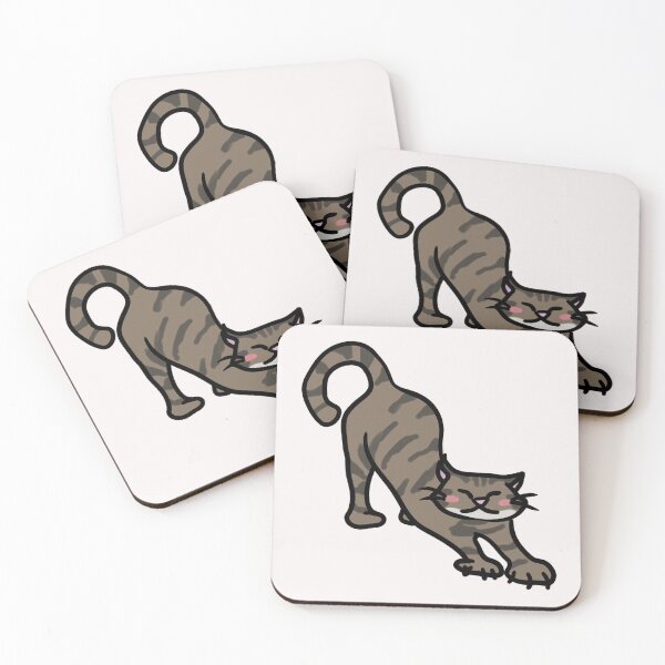 Item preview, poorly drawn tabby cat designed and sold by DukkyDuck.