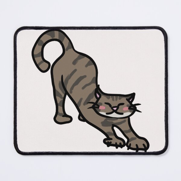 Item preview, poorly drawn tabby cat designed and sold by DukkyDuck.