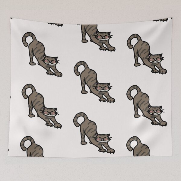 Item preview, poorly drawn tabby cat designed and sold by DukkyDuck.