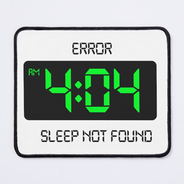 Item preview, Error 404 sleep not found designed and sold by Code Monkeys.