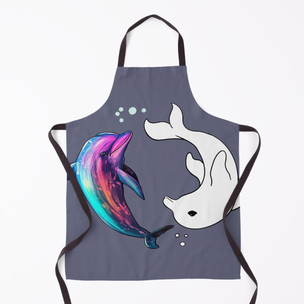 Item preview, Dolphin and dolphin. Dolphins are my spirit animal. Blue dolphin designed and sold by Anastasiia Yurevych.