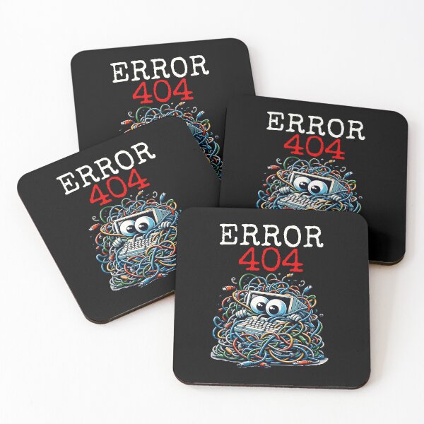 Item preview, Error 404 designed and sold by RockBeeDesigns.