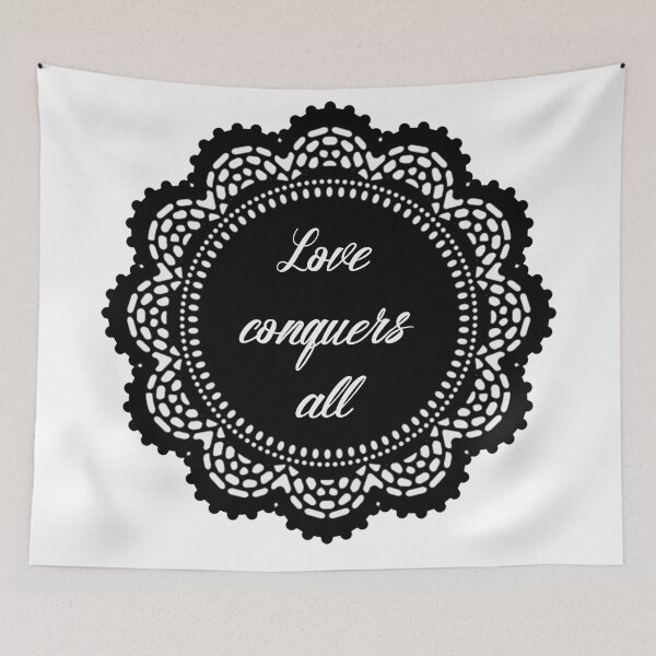 Item preview, Love conquers all designed and sold by Leeanne Mackay.