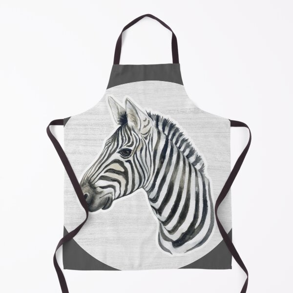 Item preview, Watercolor Drawing of a Zebra designed and sold by LivingColorful.