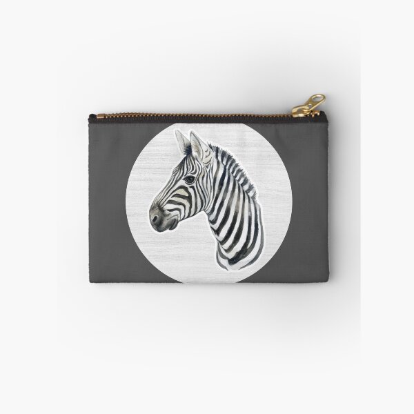 Item preview, Watercolor Drawing of a Zebra designed and sold by LivingColorful.