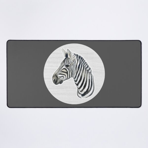 Item preview, Watercolor Drawing of a Zebra designed and sold by LivingColorful.