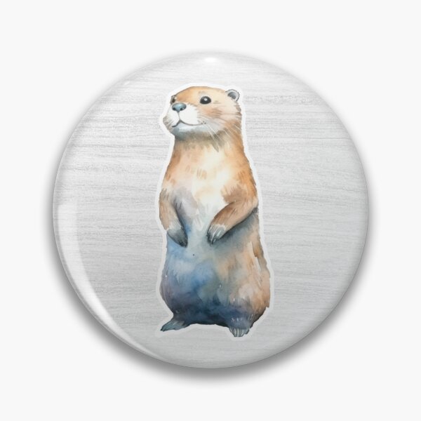 Item preview, Otter Watercolor Drawing designed and sold by LivingColorful.