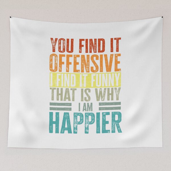 Item preview, You May Find It Offensive designed and sold by Angry Swan Designs.