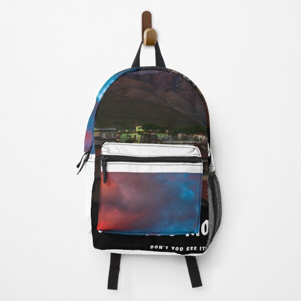 Item preview, Mountain with red clouds and blue sky photo designed and sold by Flavio Socci.