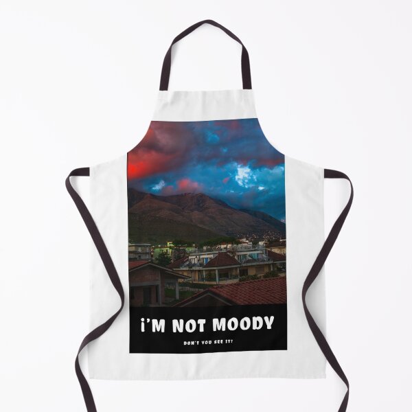 Item preview, Mountain with red clouds and blue sky photo designed and sold by Flavio Socci.