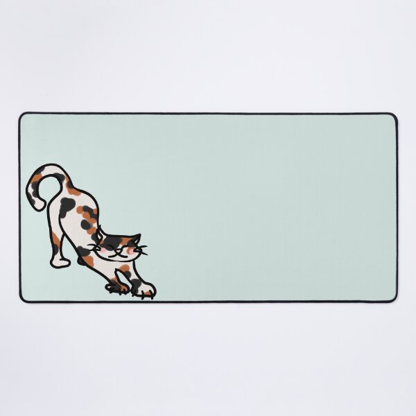 Item preview, poorly drawn calico cat designed and sold by DukkyDuck.